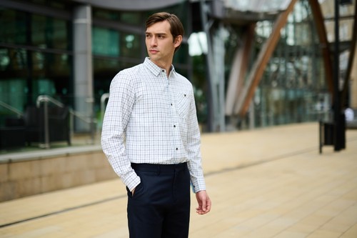 Regatta Professional tattersall camiseta trs215 - 65% algodón 35% poliéster - Imagen 3 de 11
