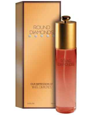 ROUND DIAMONDS women's celebrity Perfume 3.4 oz EDP spray by BELCAM BEAUTY