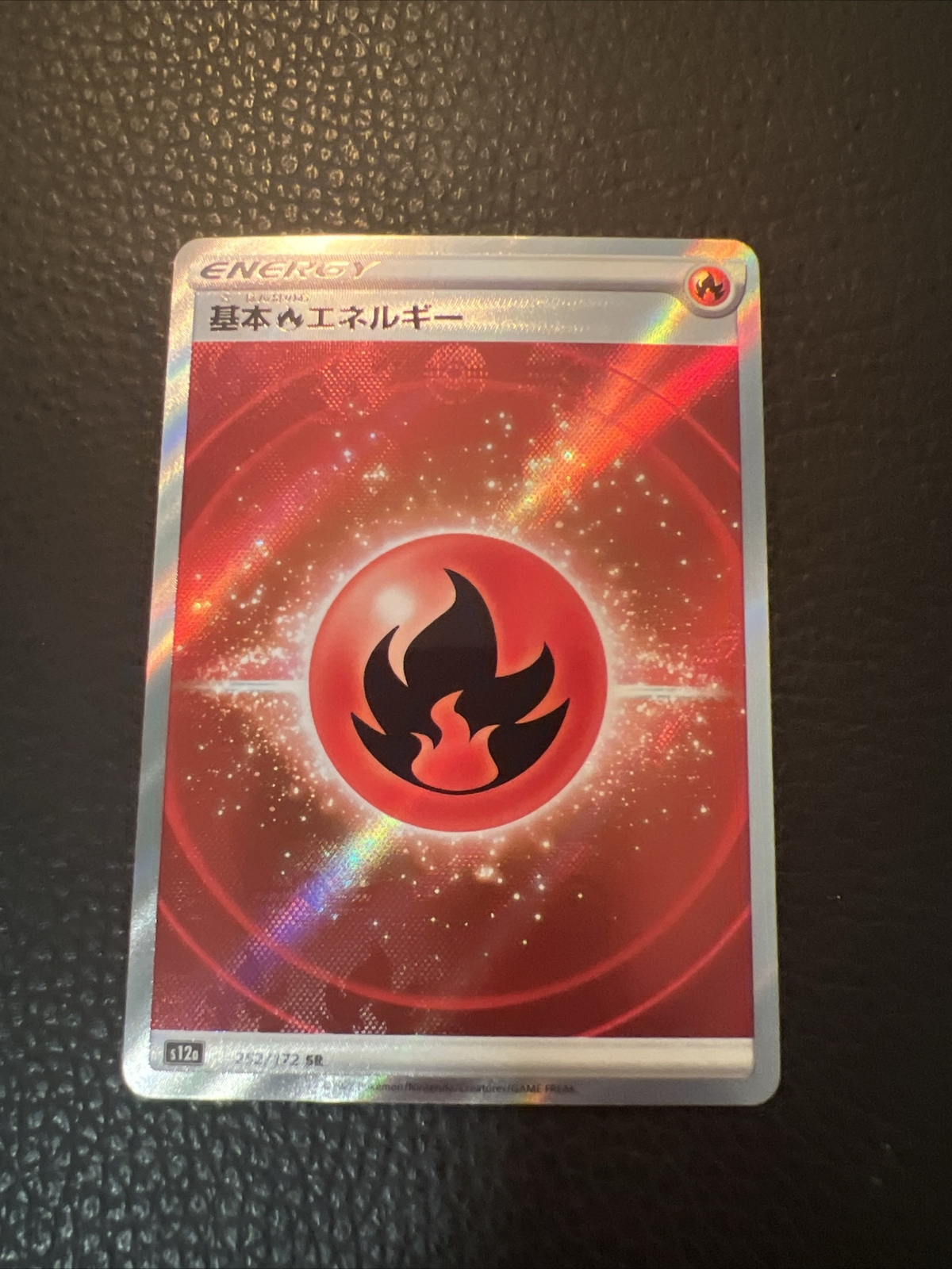 ### Pokemon TCG Japanese Fire Energy SR 252/172 VSTAR Universe US SELLER NM
