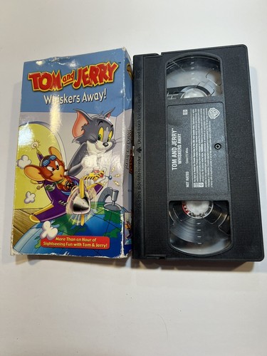 Tom and Jerry Whiskers Away! Pre-Owned VHS 2003 - Picture 3 of 3
