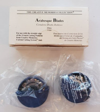 The Creative Memories Collection Antique Rotary Cutting Blades, Purple/Blue New