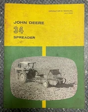John Deere 34 Spreader Operator Manual OM-C18820 O-10