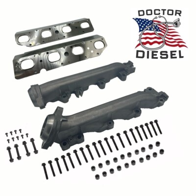 HIGH FLOW Exhaust Manifold Kit for 2009-2024 Dodge Ram 1500 2500 3500 5.7L Hemi