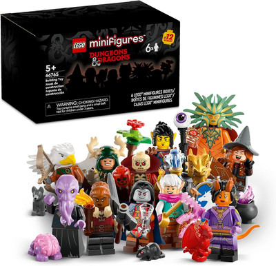 Minifigures Dungeons & Dragons 6 Pack - Toy for Boys & Girls Ages 5+ - Collec...