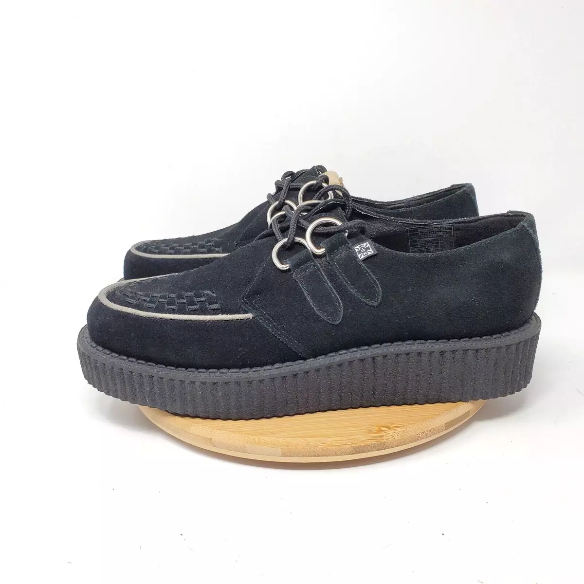 T.U.K. Mondo Creeper Casual Platform Shoe - Black