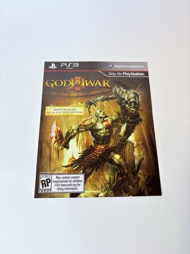 God of War Collection PlayStation 3 PS3 Completo CIB *CONDIZIONI IMMACOLATE* - Foto 12 di 16