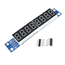 10PCS MAX7219 Red LED Dot Matrix 8-Digit Digital Tube Display Module For Arduino