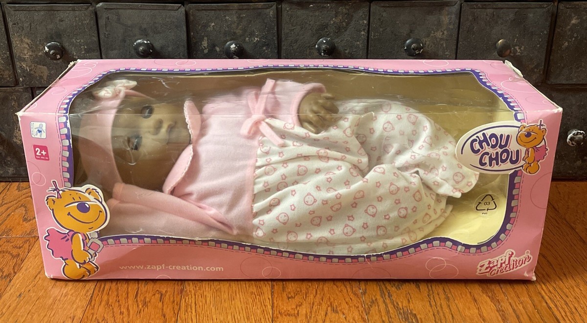 baby かと　ふたご New 2007 Baby Chou Chou Zapf Creations Baby Doll Sleeping African