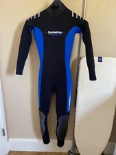 ScubaMax Tropical 3 Wetsuit Women's Size 4 Full Length 3MM Black and Blue