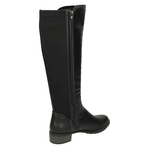 Botas Femeninas Spot On Con Cierre De Cremallera F5R0868 - Imagen 3 de 19