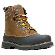 Wolverine Floorhand Swamp 6'' Dark Steel Toe Water Proof WP Boots W221019 Men's