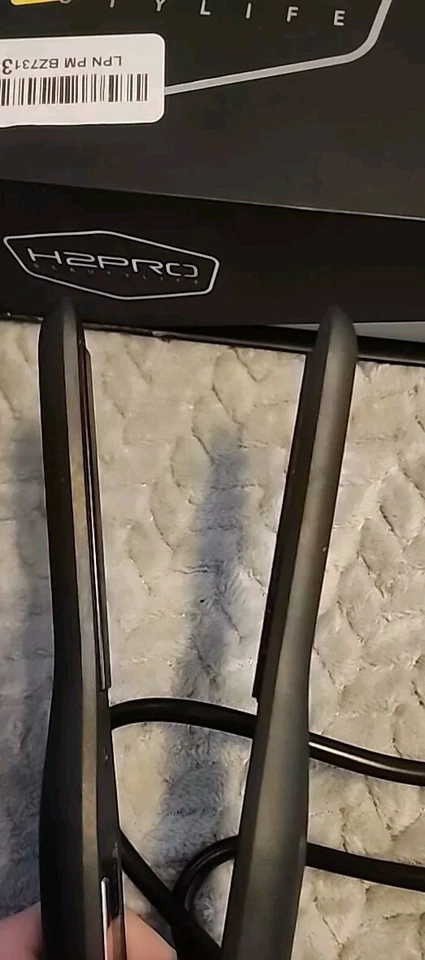 Plancha de pelo de titanio Mikro H2pro Black Diamond 3/10" Foto 4 de 4