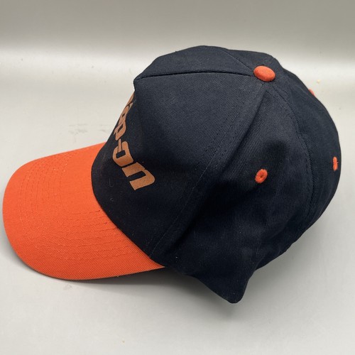 Vintage KC Brand Black/Orange Snap-On Tools Snapback Trucker Style Hat - Picture 2 of 7