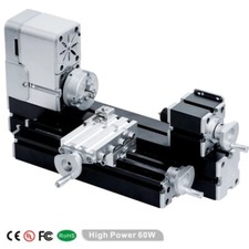 Mini All Metal Lathe Machine DIY Tool Benchto...
