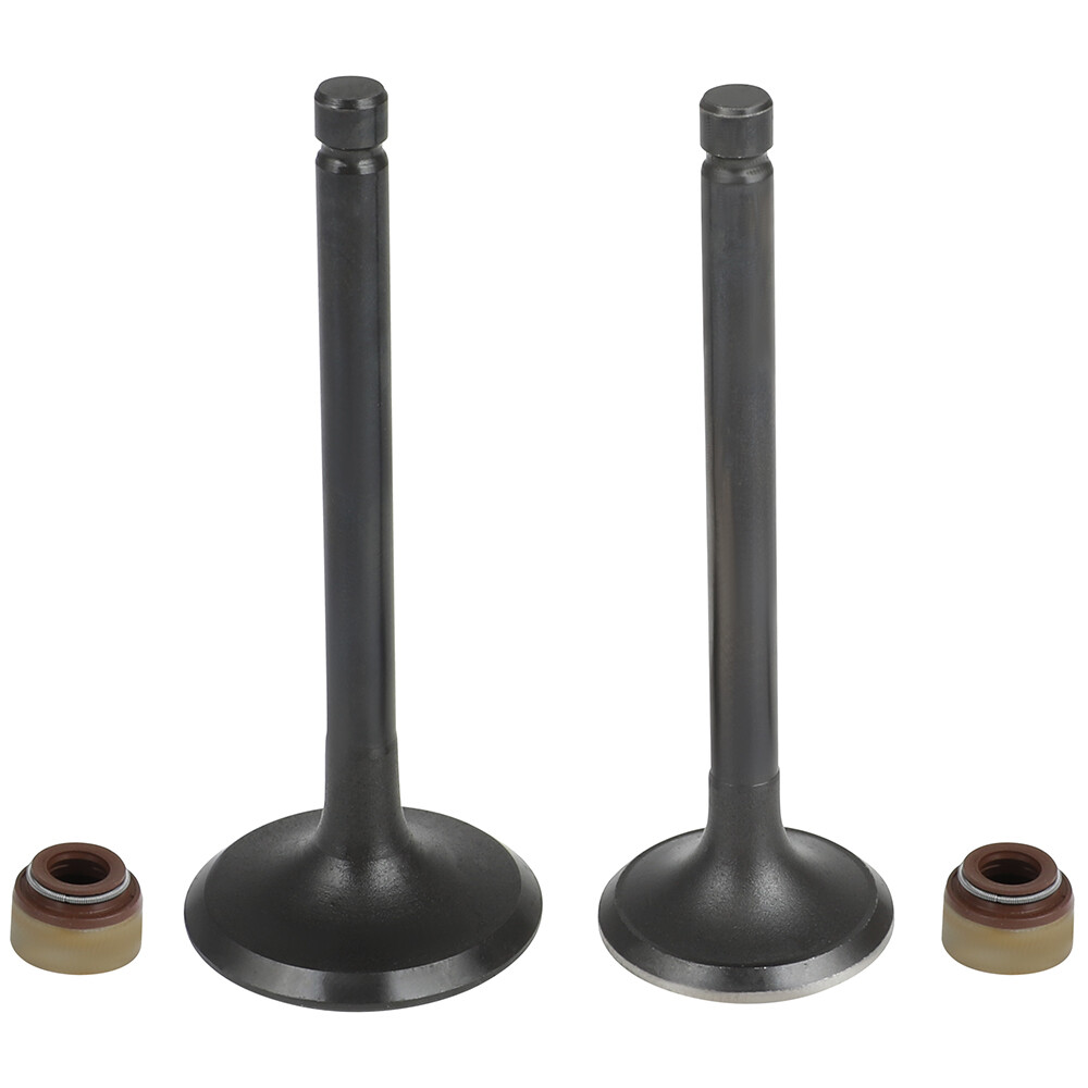 Intake Exhaust Valve Kit w/ Valve Stem Seals For Toyota Pickup 1988