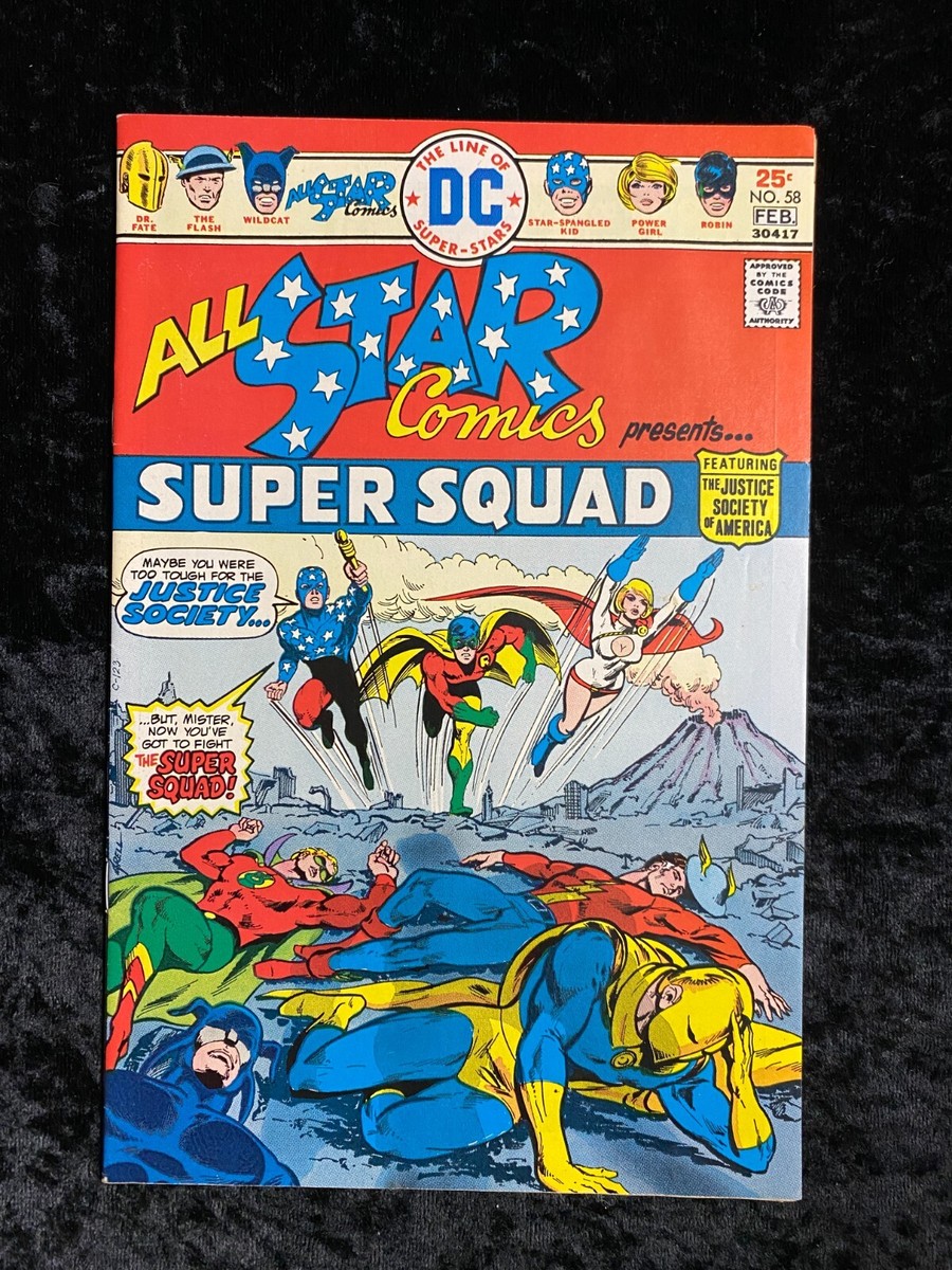 All-Star Comics #58 DC Comics 1976 First appearance of Power Girl