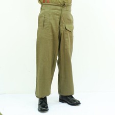 Replica 1937 Denim BD Battledress Trousers WW2 British Army by Kay Canvas  WD290
