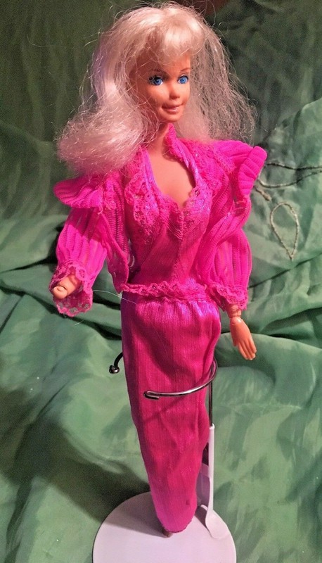 Superstar Barbie Era Beauty Secrets Doll Pink Outfit Skirt Jacket Bodysuit