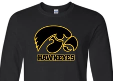 Iowa Hawkeyes - Heart of the Nation - Unisex - Ultra Soft - Long Sleeve T-Shirt