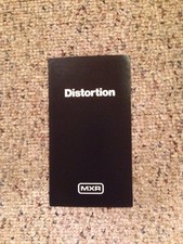 Vintage Mxr Guitar Effects Pedal Brochure Spec Sheets Distortion 70's-80's