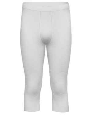Ammann Unterhose 3/4 Lang mit Eingriff Doppelripp 26452 Gr. 5-8 Weiss