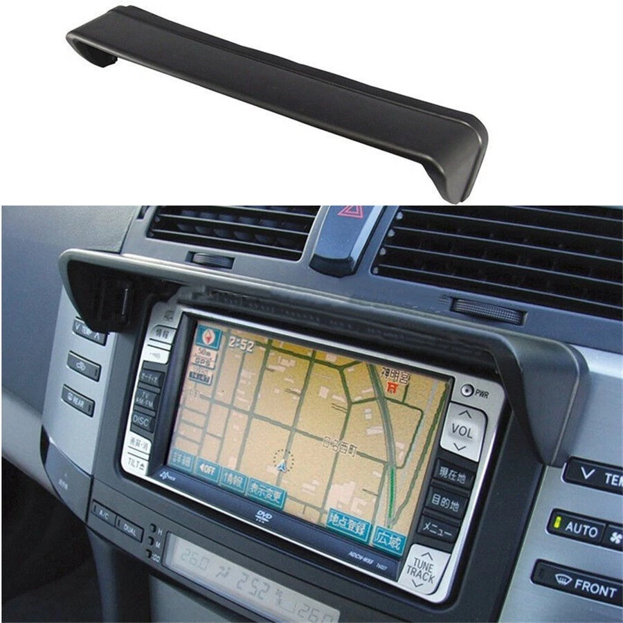 S Size Car Vehicle GPS Navigation Hood Sunshade Screen Block Anti-Glare Black Foto 2 de 4