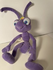 Vintage Disney  s A Bugs Life DOT Mini Bean Bag Plush Toy RARE 8  No Tag