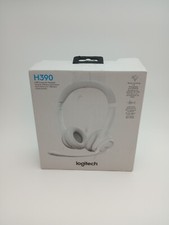Logitech H390 Wired Headset - Off White USED CLEAN 170