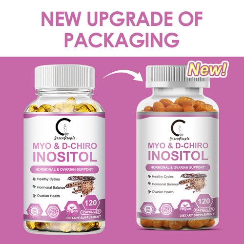 120 Myo & D-Chiro Inositol Kapseln 2000mg - Female Hormone Balance DE - Picture 8 of 8
