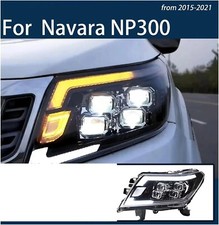Conjunto de faros LED directos de fábrica de 12V para Nissan Navara NP300 2014-2022