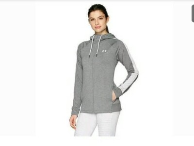 Under Armour Women's Featherweight Fleece Full Zip Warm-up Top XS NWT |  eBay UK