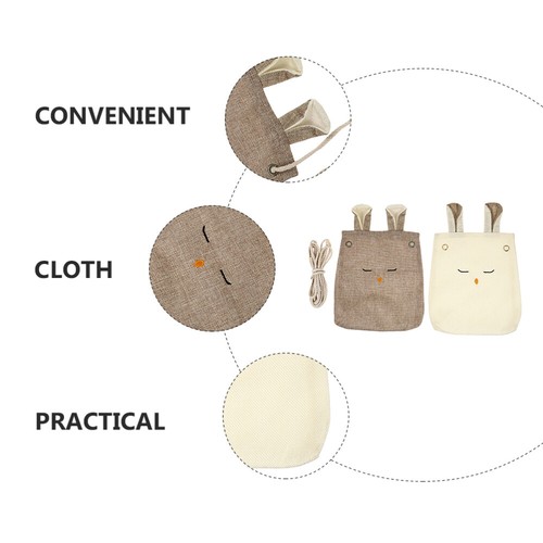 2 Pcs Thumb Gig Bag Miss Women's Wear-resistant Kalimba Container - 第 8/12 張圖片
