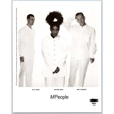 M People British House Dance-Pop R&B BRIT Award Winner 80s-90s Music Press Photo