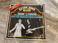 JOHN LENNON & ELTON JOHN 12" 3 TRACK I SAW HER STANDING THERE M/EX 1981 German