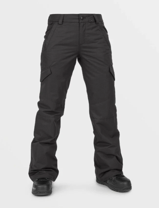 VOLCOM Women's BRIDGER Insulated Snow Pants - BLK - XS - NWT