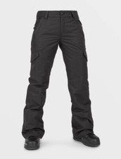 VOLCOM Women's BRIDGER Insulated Snow Pants - BLK - XS - NWT