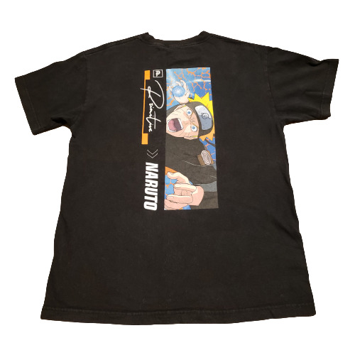 2007 Primitive x Naruto Shippuden T-Shirt Black M… - image 1