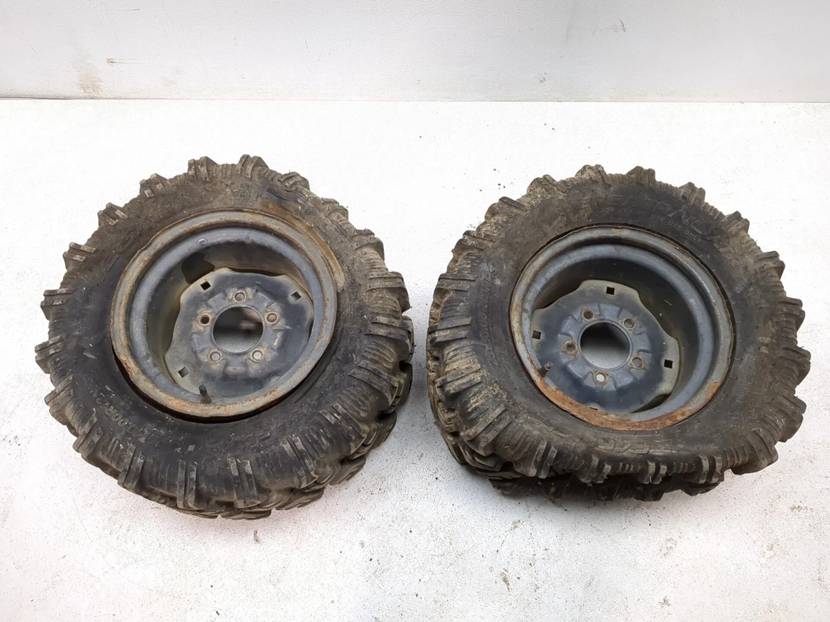 KUBOTA RTV 900 1100 1120 1140 TIREs WHEELs RIMs 25x10-14 OTR 350 MAG RUN-FLAT $2,570.92