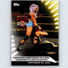 2021 Topps WWE Women's Division - Candice LeRae / Io Shirai #77