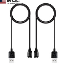 AWINNER 2 Pack USB Charger Cable for Garmin Fenix 7 6 5 Forerunner Vivoactive 4
