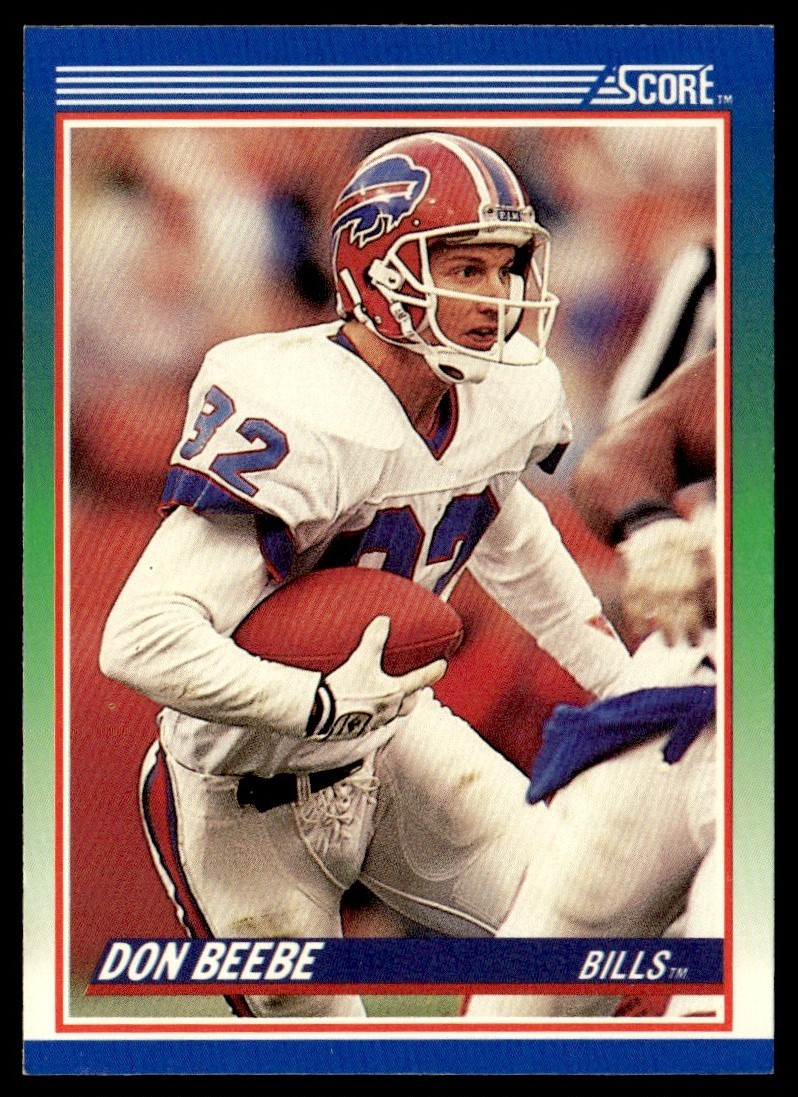 1990 Score Don Beebe Buffalo Bills #46