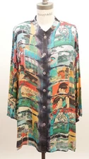 CITRON Santa Monica Plus 1X Rayon Tunic NWT