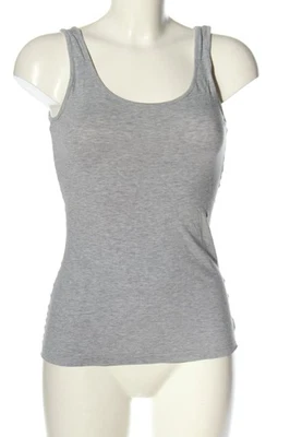 H&M Haut basique Dames Top T EU 36 gris clair style décontracté - Photo 1/4