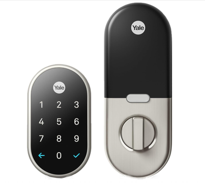 #ad Google Nest X Yale Lock Keyless Entry Keypad Deadbolt Lock Satin Nickel $169.99