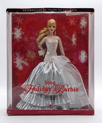 2008 Holiday Barbie Collector Puppe / 20 Years of Holidays / Mattel L9643 / NrfB - Bild 1 von 4
