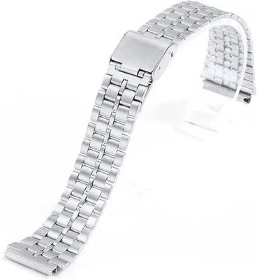 Timex Stainless Steel Watch Strap Retro Style Ultra Thin 18mm Lug