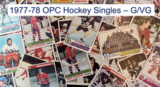 1977-78 O Pee Chee OPC Hockey Pick card to complete set 1-396, Real Photos- G/VG