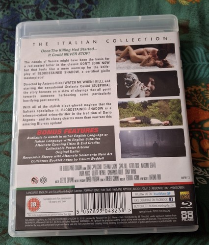 lot of 4: 88films blu-ray's - A cat in the brain - Hitch Hike - OOP region B - Picture 9 of 9