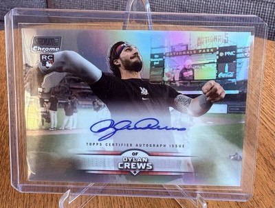 2025 Topps Stadium Club Dylan Crews RC Auto Nationals