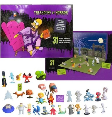 The Simpsons Treehouse of Horror Halloween Advent Calendar 31 Figures